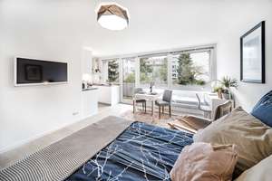 Helles City-Apartment am Luitpoldpark Schwabing mit Balkon zum Innenhof – Hiltenspergerstraße 79, 80796 Am Luitpoldpark, München – Vorschaubild 9