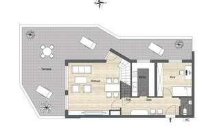 #Neu im Angebot# Traumhafte Dachterrassen Maisonettenwohnung in Augsburg-Göggingen – Die vollständige Adresse der Immobilie erhältst du vom Anbieter., 86199 Göggingen-Süd, Augsburg – Vorschaubild 18