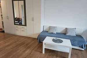 Helles möbliertes 1-Zimmer-Apartment mit Balkon und Fußbodenheizung – 35 m² im 1. OG – Bei der Hollerstaude 2, 85049 Friedrichshofen-Hollerstauden, Ingolstadt – Vorschaubild 9