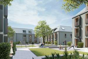 Möbliertes Neubau-Apartment (1. OG) mit Balkon für Studenten & Azubis - direkt an der Uni Augsburg! – Haunstetter Straße 232, 86179 Haunstetten-Nord, Augsburg – Vorschaubild 10