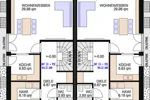 neuwertige Doppelhaushälfte mit gehobener Innenausstattung und L-Küchenzeile in Schlangen – Lippe (Kreis) – Vorschaubild 15