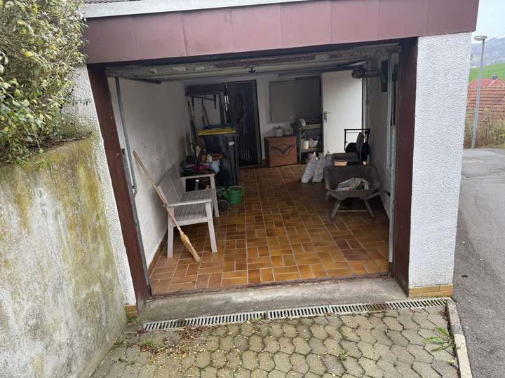 Garage innen