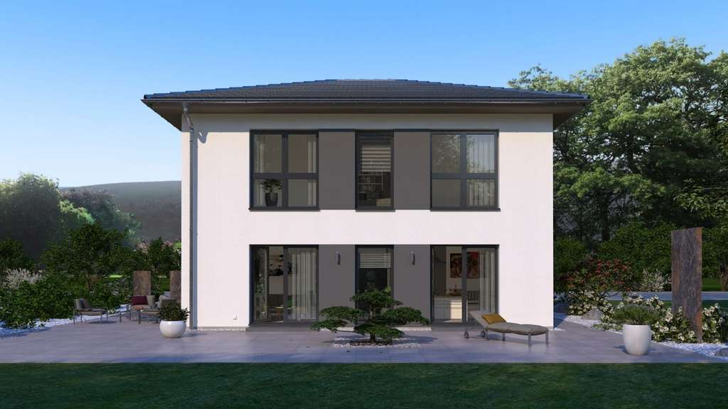 Immobilie in Mintraching - MODERNES WOHNHAUS MIT ELEGANTEM WALMDACH - Bild 1