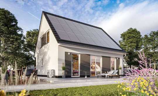 So fühlt sich Zuhause an – mit Liebe und ganz nach Ihren Vorstellungen gebaut. Bauplatz real.