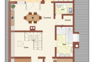 Exklusive Altbau-Maisonette mit Galerie, Loggia und Tiefgarage – Die vollständige Adresse der Immobilie erhältst du vom Anbieter., 89073 Mitte, Ulm – Vorschaubild 16