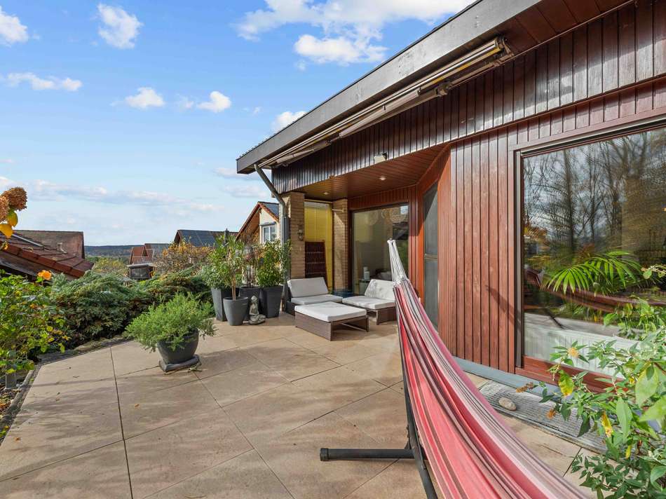 Terrasse in Südausrichtung