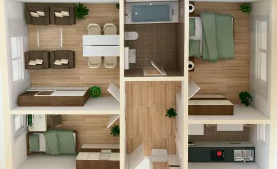 3-Zimmer Wohnung mit Balkon und Garage in Mannheim