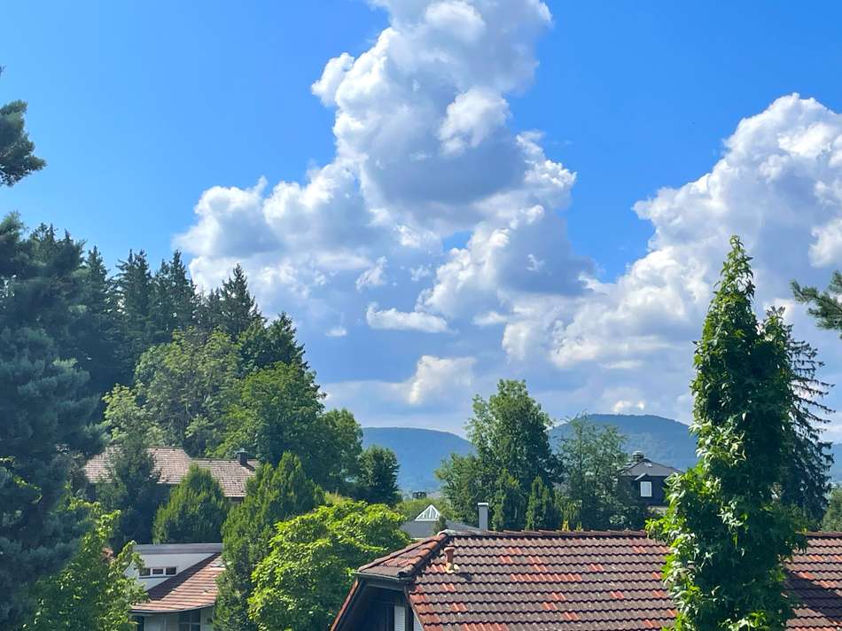Ausblick von der Südterrasse