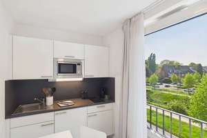 Ab sofort: Geräumiges All-Inclusive Apartment in Düsseldorf | Comfort Studio – Heinrichstraße 83, 40239 Mörsenbroich, Düsseldorf – Vorschaubild 1