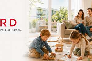 Vertriebsstart CURD :  kompakte 3 Zimmer - Wohnung mit Sonnenbalkon= 70 m²