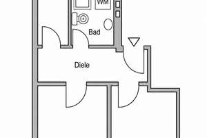 Charmante 2 Raum Altbauwohnung in begehrter Citylage – Die vollständige Adresse der Immobilie erhältst du vom Anbieter., 40211 Pempelfort, Düsseldorf – Vorschaubild 8