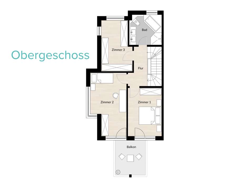 Grundriss OG