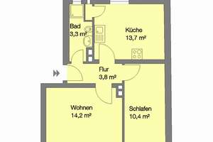 Schöne lichtdurchflutete 2-Zimmer-Wohnung – Brehmstr. 20, 90443 Steinbühl, Nürnberg – Vorschaubild 8