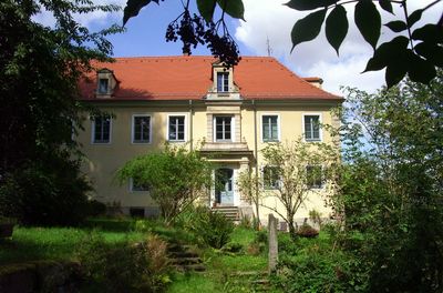 Exklusive Stadtvilla mit Parkanlage und Elbtalblick