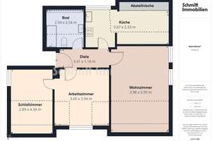 Freistehendes Dreifamilienhaus (Erbpacht) in F-Goldstein. EG wird frei, OG + DG vermietet – 60529 Schwanheim, Frankfurt am Main – Vorschaubild 6