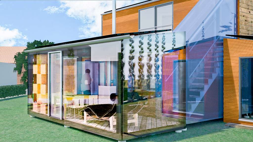 Immobilie in Geltendorf - Modernes Modulhaus in der tetrisOASIS® mit Homeoffice - Wohnen im Grünen mit Schwimmteich & Sauna - Bild 3