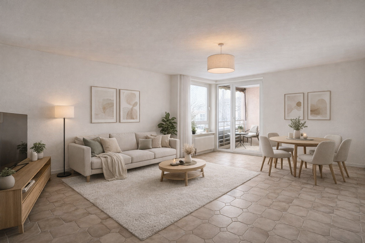 3-Zimmer mit Balkon & Harzblick | Aufzug, Garage, niedriges Hausgeld | Salzgitter-Lebenstedt, Salzgitter – Bild 1