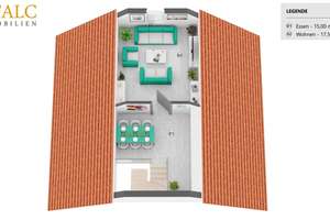 Wohnen auf mehreren Ebenen  – Maisonettewohnung in Bremen-Woltmershausen – Die vollständige Adresse der Immobilie erhältst du vom Anbieter., 28197 Woltmershausen (Ortsteil), Bremen – Vorschaubild 15