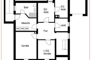 Ein schmuckes Dreifamilienhaus in guter LAGE – Die vollständige Adresse der Immobilie erhältst du vom Anbieter., 76149 Neureut, Karlsruhe – Vorschaubild 15