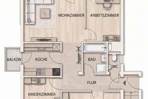 3,5-ZIMMER-WOHNUNG in ruhiger Lage von Stuttgart-Birkach | SOFORT FREI – Die vollständige Adresse der Immobilie erhältst du vom Anbieter., 70599 Birkach-Süd, Stuttgart – Vorschaubild 27