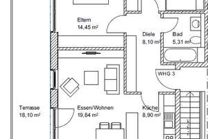 Hochwertig möblierte 3-Zimmer-Wohnung in München Milbertshofen – Die vollständige Adresse der Immobilie erhältst du vom Anbieter., 80809 Am Riesenfeld, München – Vorschaubild 18