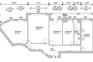 BEGEHRTER ALTBAU-CHARME - BELIEBTE  LAGE NAHE LIETZENSEE - HOLZDIELEN, FISCHGRÄTPARKETT & STUCK – Fredericiastr. 4a__, 14059 Westend, Berlin – Vorschaubild 25