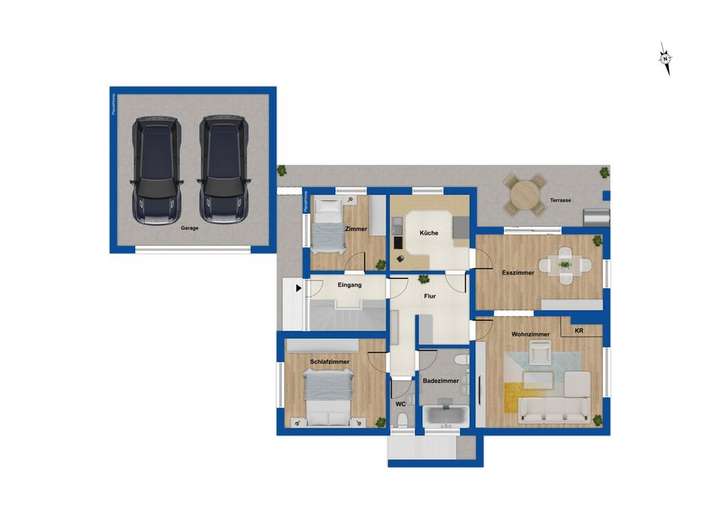 Grundriss Erdgeschoss