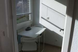 Nur für Berufspendler | Möblierte schöne 1-Zimmer-Hochparterre-Wohnung in Krefeld  – Breitendyk 39, 47803 Inrath/Kliedbruch, Krefeld – Vorschaubild 8