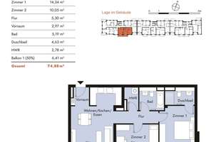 Ihr neues Zuhause - 3 Zimmer in Pankow – Damerowstraße 8-11, 13187 Pankow (Ortsteil), Berlin – Vorschaubild 13
