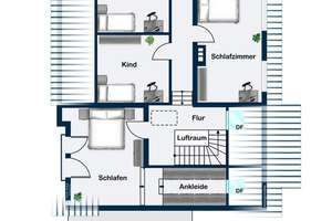 Architektonisch starkes, massives EFH mit 243 m² WFL, 1.018 m² Grund & Potential nahe Düsseldorf – Die vollständige Adresse der Immobilie erhältst du vom Anbieter., 47259 Huckingen, Duisburg – Vorschaubild 40