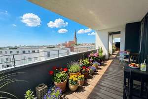Außergewöhnliches Penthouse an der Warnow | Tiefgarage |  www.LUTTER.net – Gaffelschonerweg 5, 18055 Stadtmitte, Rostock – Vorschaubild 9