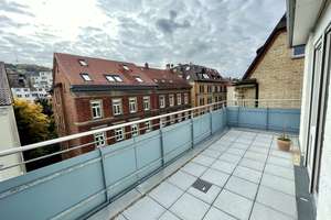 ***Achtung Kapitalanleger*** 1-Zi. Apartment mit sonniger Dachterrasse im Heusteigviertel