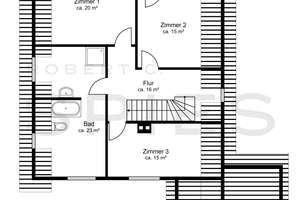 Fischerhude - Freistehendes, hochwertig modernisiertes Einfamilienhaus in beliebter Wohnlage  – Die vollständige Adresse der Immobilie erhältst du vom Anbieter., 28870 Ottersberg – Vorschaubild 8