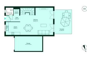 Familienfreundliche Doppelhaushälfte inklusive Einbauküche, Keller und ausgebautem Dachstudio – Magdeburger Straße 2, 59192 Bergkamen – Vorschaubild 10