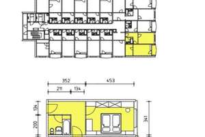 Striesen-Süd: 2-Zimmer-Wohnung mit Balkon und Einbauküche – Die vollständige Adresse der Immobilie erhältst du vom Anbieter., 1309 Striesen-Süd, Dresden – Vorschaubild 2