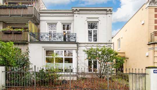 Bild von Familiäres Stadthaus in Winterhude - Fußläufig zum Winterhuder Marktplatz und Stadtpark