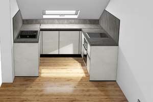 Attraktive, lichtdurchflutete, frisch renovierte 2,5 Dachgeschosswohnung mit Einbauküche  – Bellenstraße 46, 68163 Lindenhof, Mannheim – Vorschaubild 5