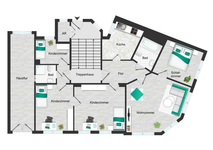 Grundriss Erdgeschoss