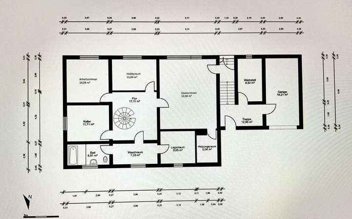 Untergeschoss/ Gartengeschoss