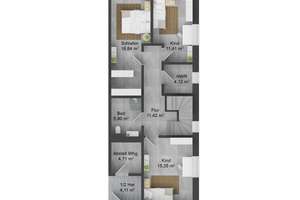 Maisonette mit Hauscharakter – Neubau, Großzügigkeit und eigener Grundstücksanteil – Die vollständige Adresse der Immobilie erhältst du vom Anbieter., 22045 Tonndorf, Hamburg – Vorschaubild 19