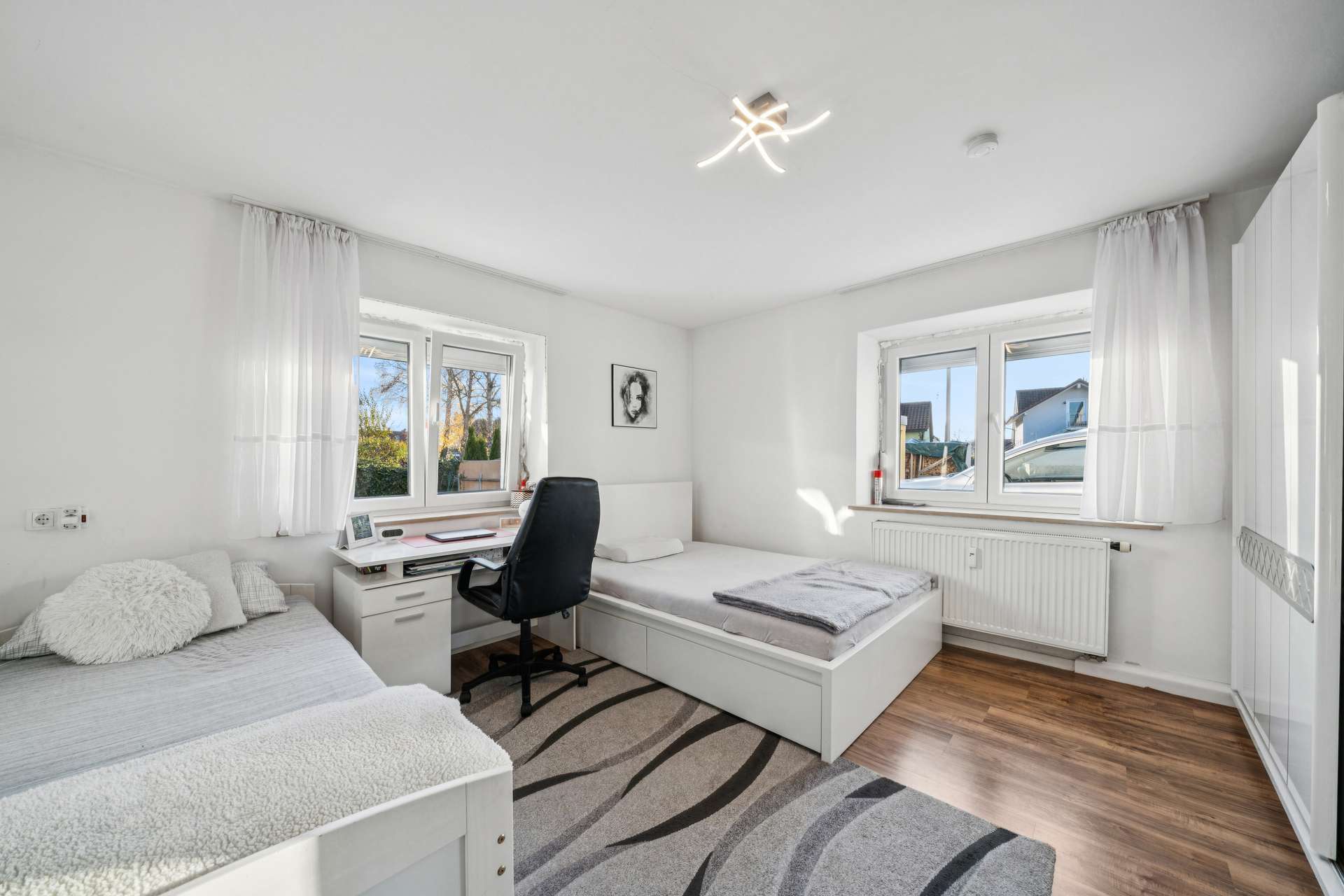 Immobilie in Moosinning - Gemütliche 4-Zimmer-Gartenwohnung in Moosinning-Eichenried - Bild 11