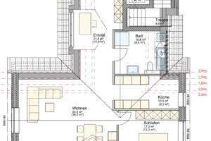 Top Lage: Ländlich und gut angebundene, neue, gut gedämmte Dachgeschoss-Wohnung – In Wennebostel 2, 30900 Wedemark – Vorschaubild 19