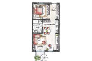 Wohnen mit Charakter: 2-Zimmer Neubau Wohnung zentrale Lage Freyung – Kolpingstraße 3, 94078 Freyung – Vorschaubild 11