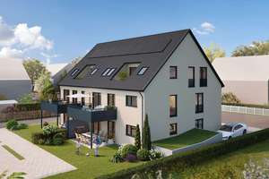 EH55-*NEUBAU* Barrierefreie 3-Zimmer-Wohnung in ruhiger Lage von A.-Hochzoll-Süd! – Die vollständige Adresse der Immobilie erhältst du vom Anbieter., 86163 Hochzoll-Süd, Augsburg – Vorschaubild 1