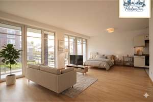 Lichtdurchflutete 1-Zimmer-Wohnung mit Loggia in ruhiger, grüner Lage