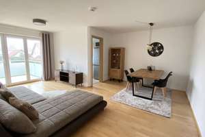 Moderne, möblierte 2-Zimmer-Wohnung (gehobene Ausstattung/gr. Balkon) in TOP-Lage Ettings