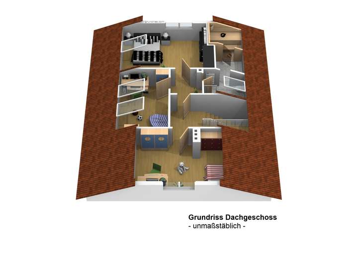 Grundriss Dachgeschoss