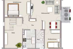 Dreifamilienhaus im beliebten Bielefelder Osten – Die vollständige Adresse der Immobilie erhältst du vom Anbieter., 33607 Mitte, Bielefeld – Vorschaubild 4