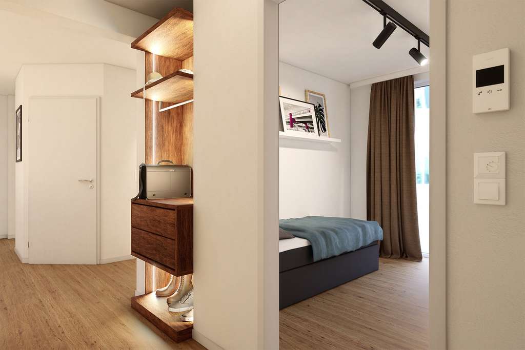 Immobilie in Oberding - 4-Zimmer-Wohnung mit Balkon / EH 40-QNG+ / AfA 5+5 % / barrierefrei - Bild 3