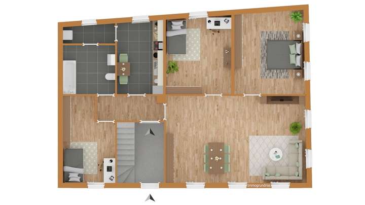 Grundriss Erdgeschoss